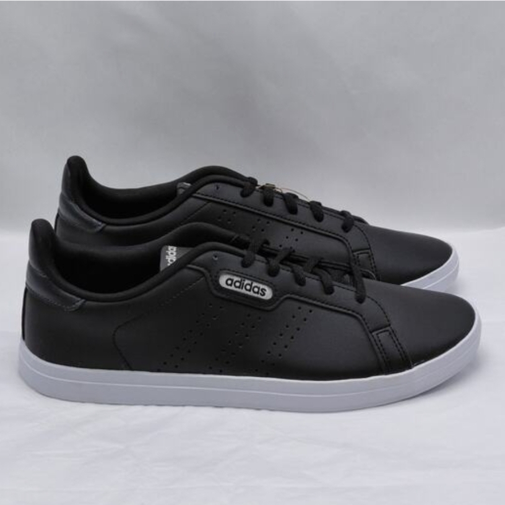 Adidas Courtpoint Base Athletic Sneakers Black Casual Tennis Shoes